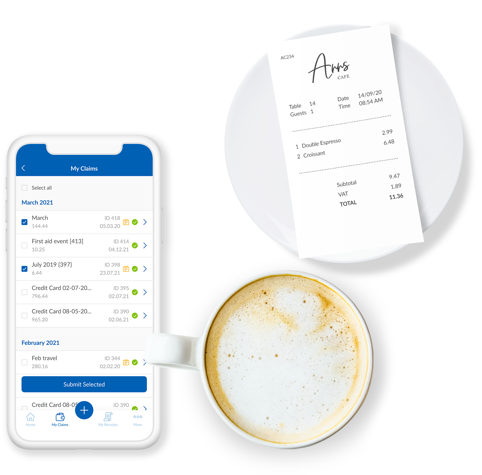 Capture Receipts instantly with the Webexpenses Mobile App 
