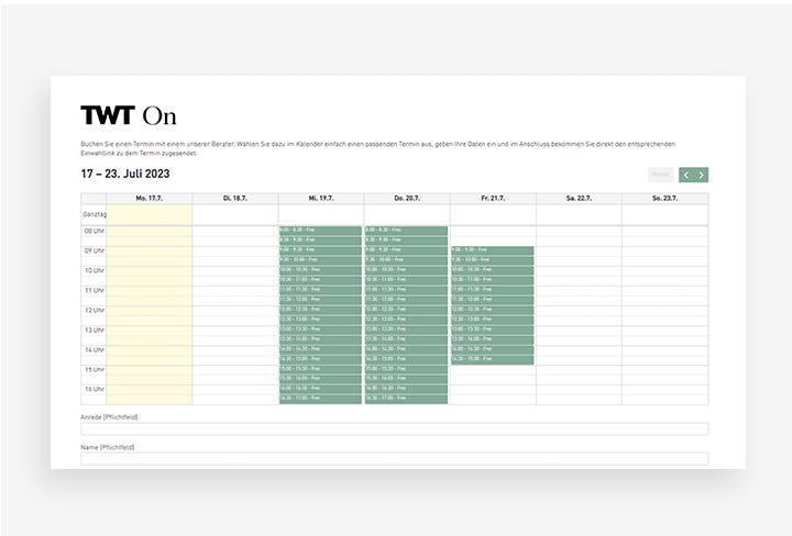 onvico Software - onvico appointment booking