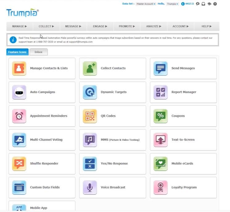 Trumpia Software - 1