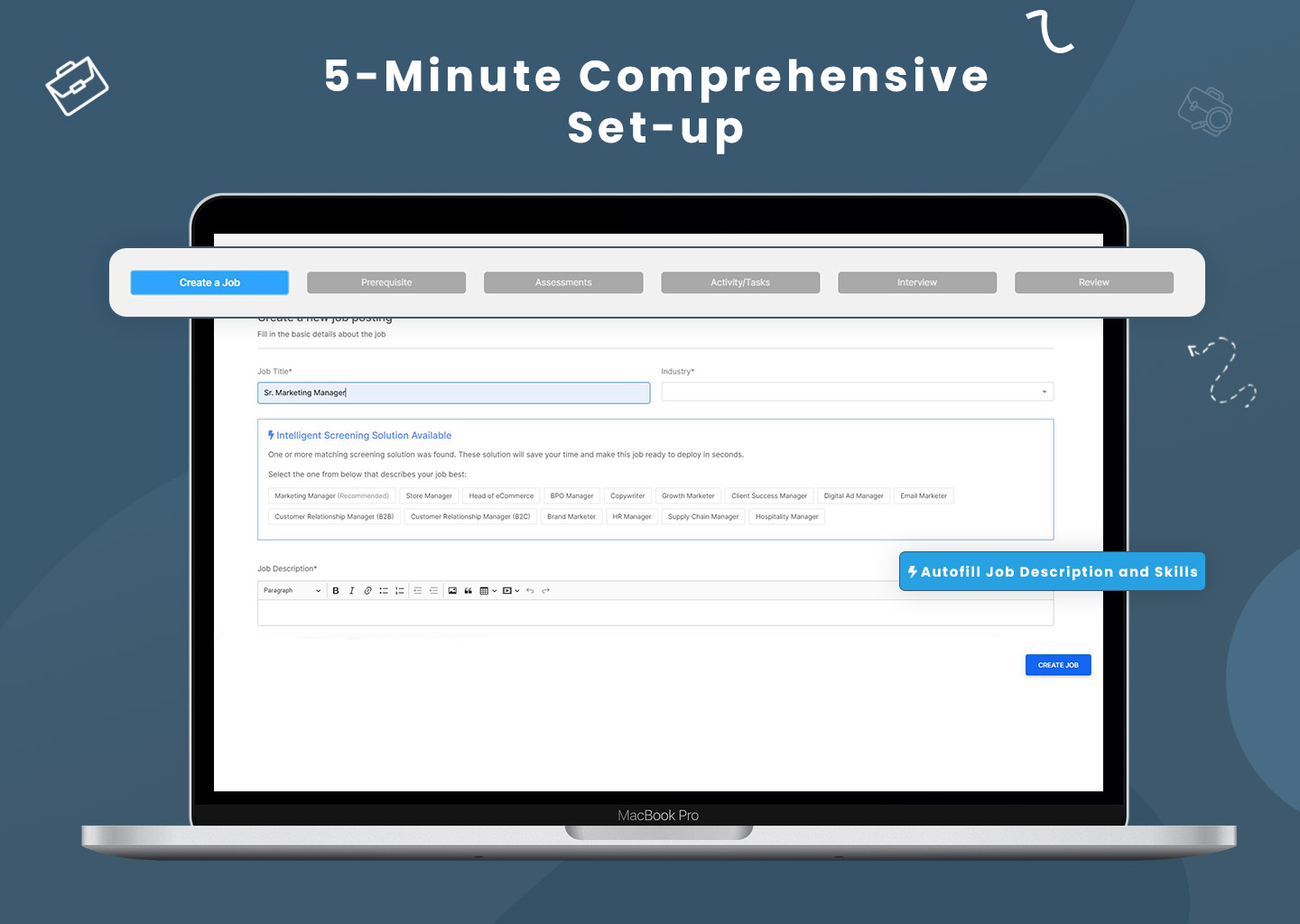 Metahire screenshot: Easy and Quick Implementation and Set-up