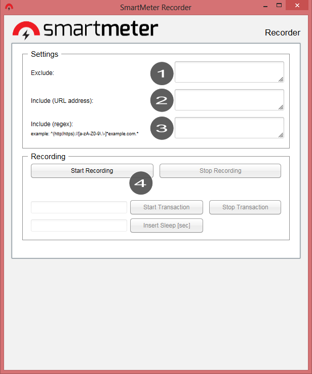 SmartMeter.io Software - SmartMeter.io recorder