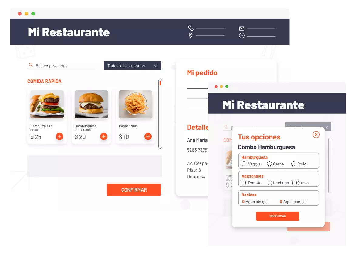 Fudo screenshot: Restaurant POS system