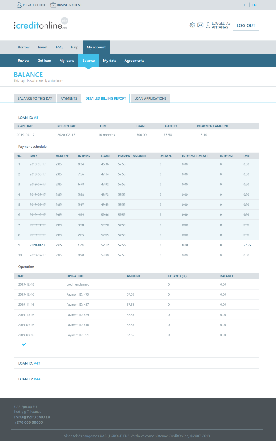 CreditOnline Software - 2