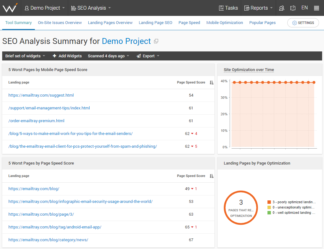 WebCEO Logiciel - 6