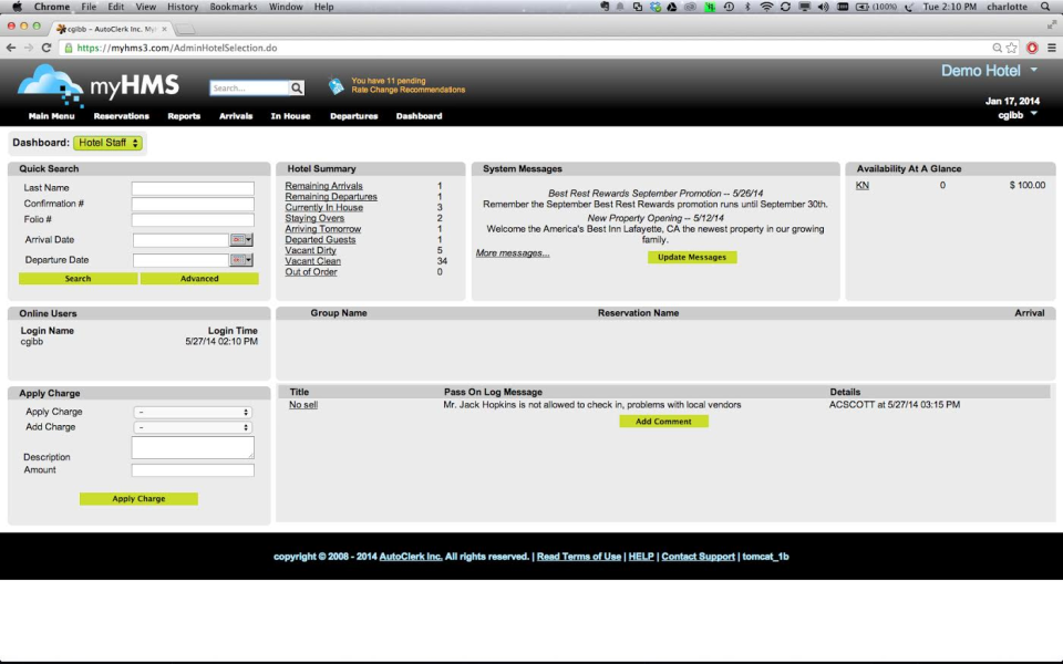 MyHMS Software - 3