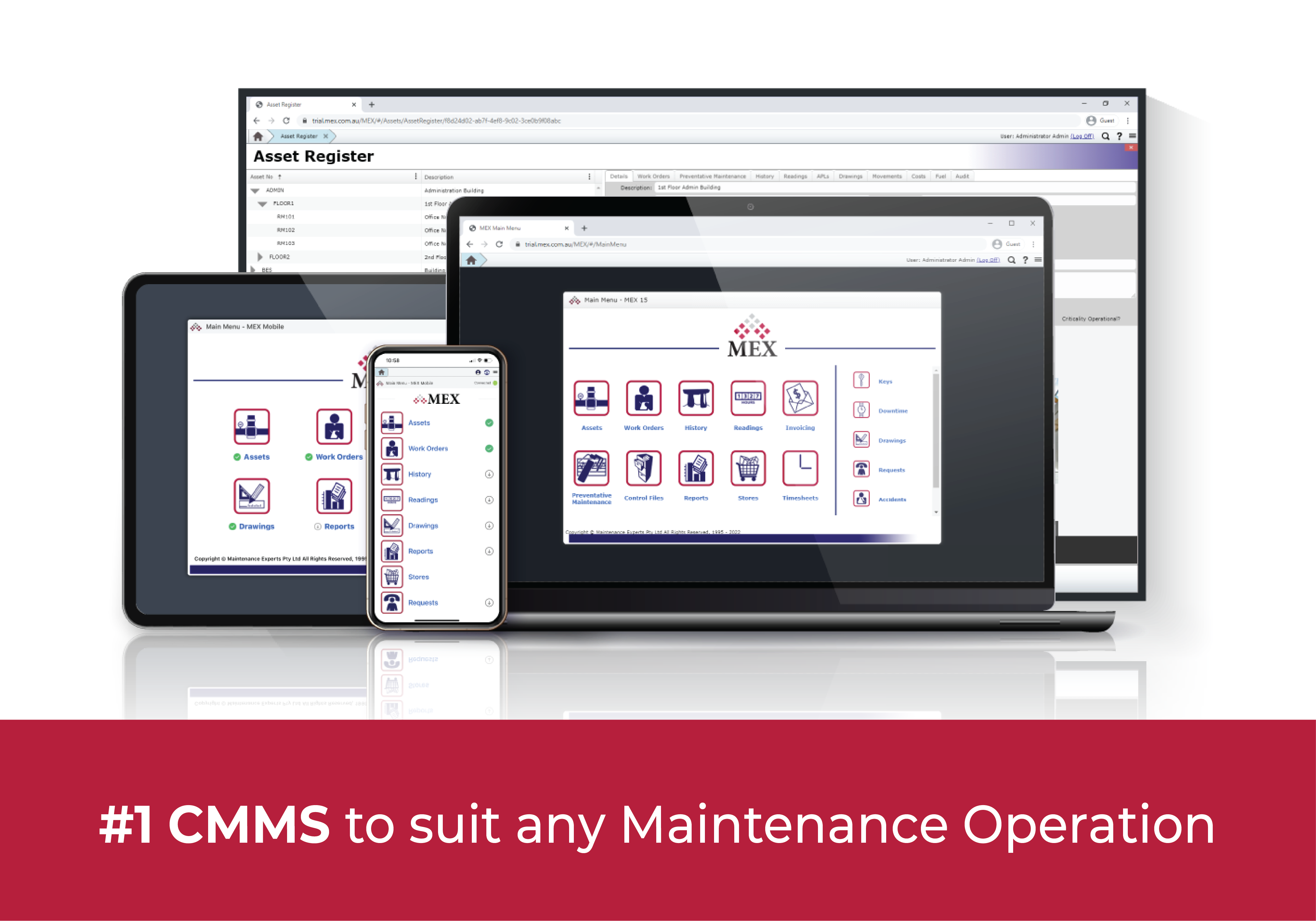 MEX Maintenance Software - 1