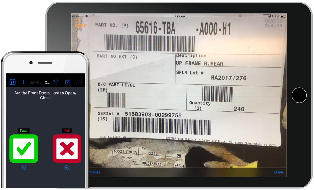 E-Data Now! Inspection Software Software - Using mobile devices that can operate without connectivity ensures your operators can keep moving and collecting data without needing an internet connection.
