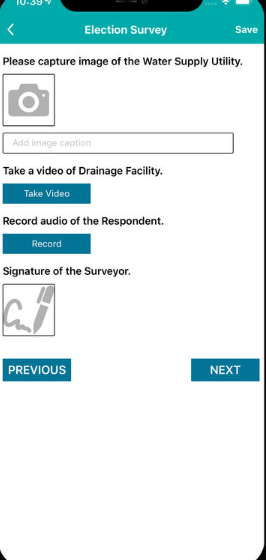 GoSurvey Software - GoSurvey : multimedia file upload