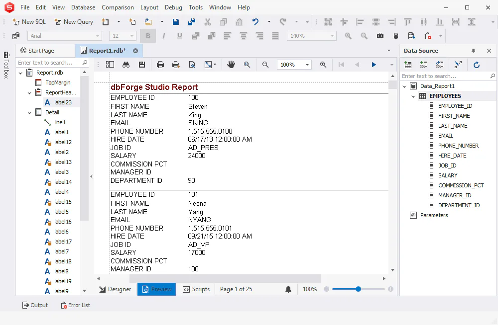 dbForge Studio for Oracle Price, Reviews & Features - Capterra South ...