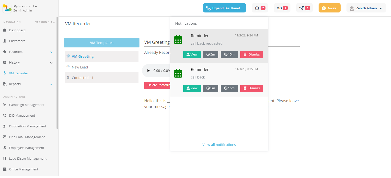 Zenith CRM Software - 6