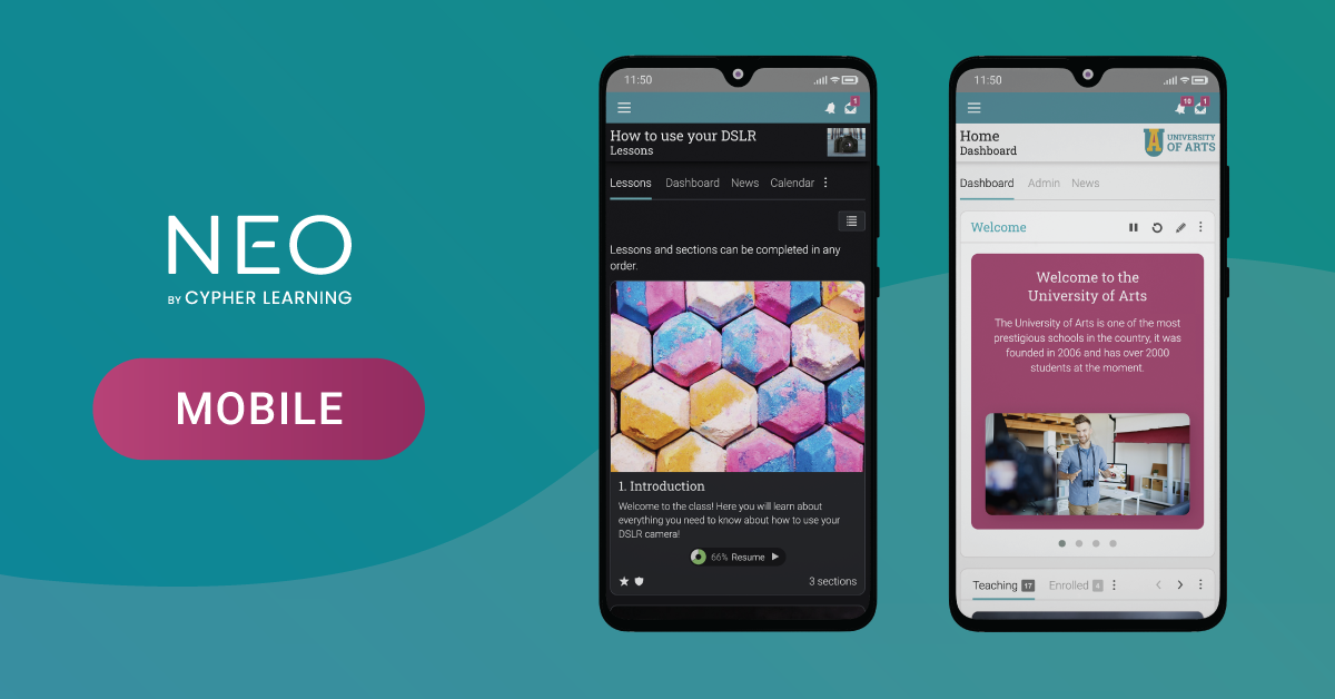 NEO LMS Software - Mobile