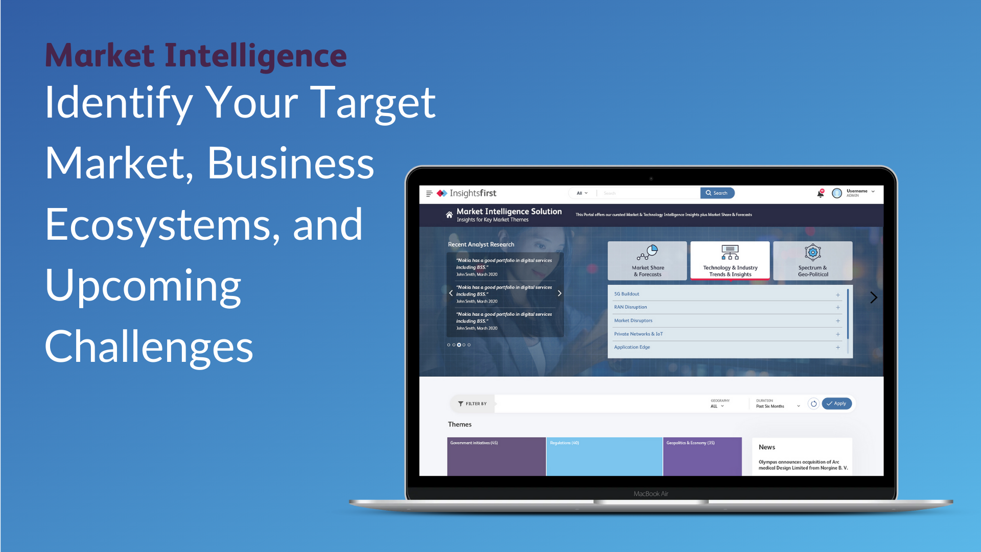 Market Intelligence: Identify Your Target Market, Business Ecosystems, and Upcoming Challenges