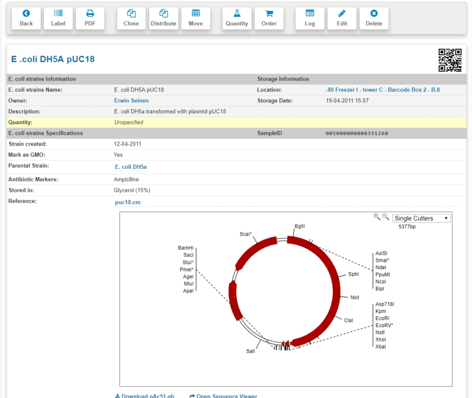 eLabInventory Software - 1