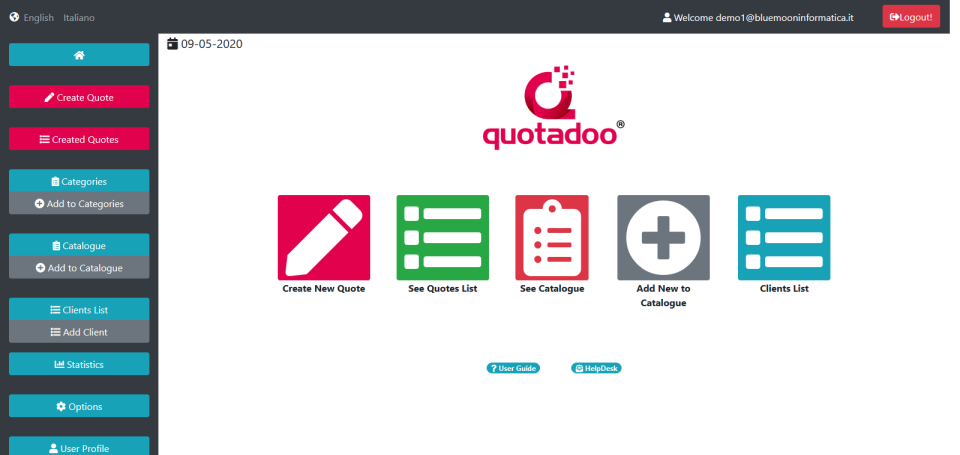 quotadoo main dashboard-thumb
