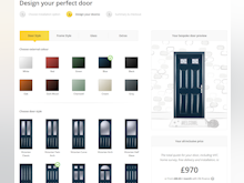 XaitCPQ Software - Design your perfect door - built with XaitCPQ