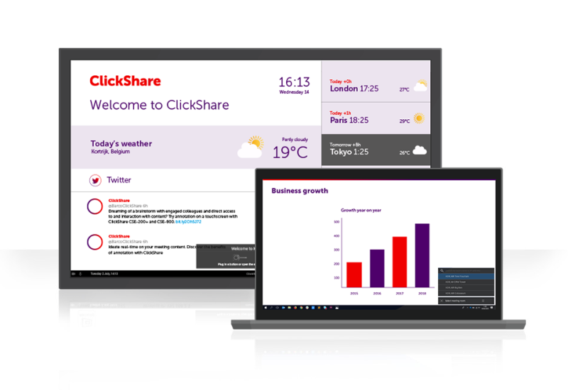 ClickShare Presentation Logiciel - 1