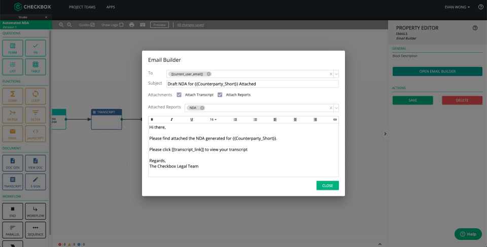 Checkbox Logiciel - 3