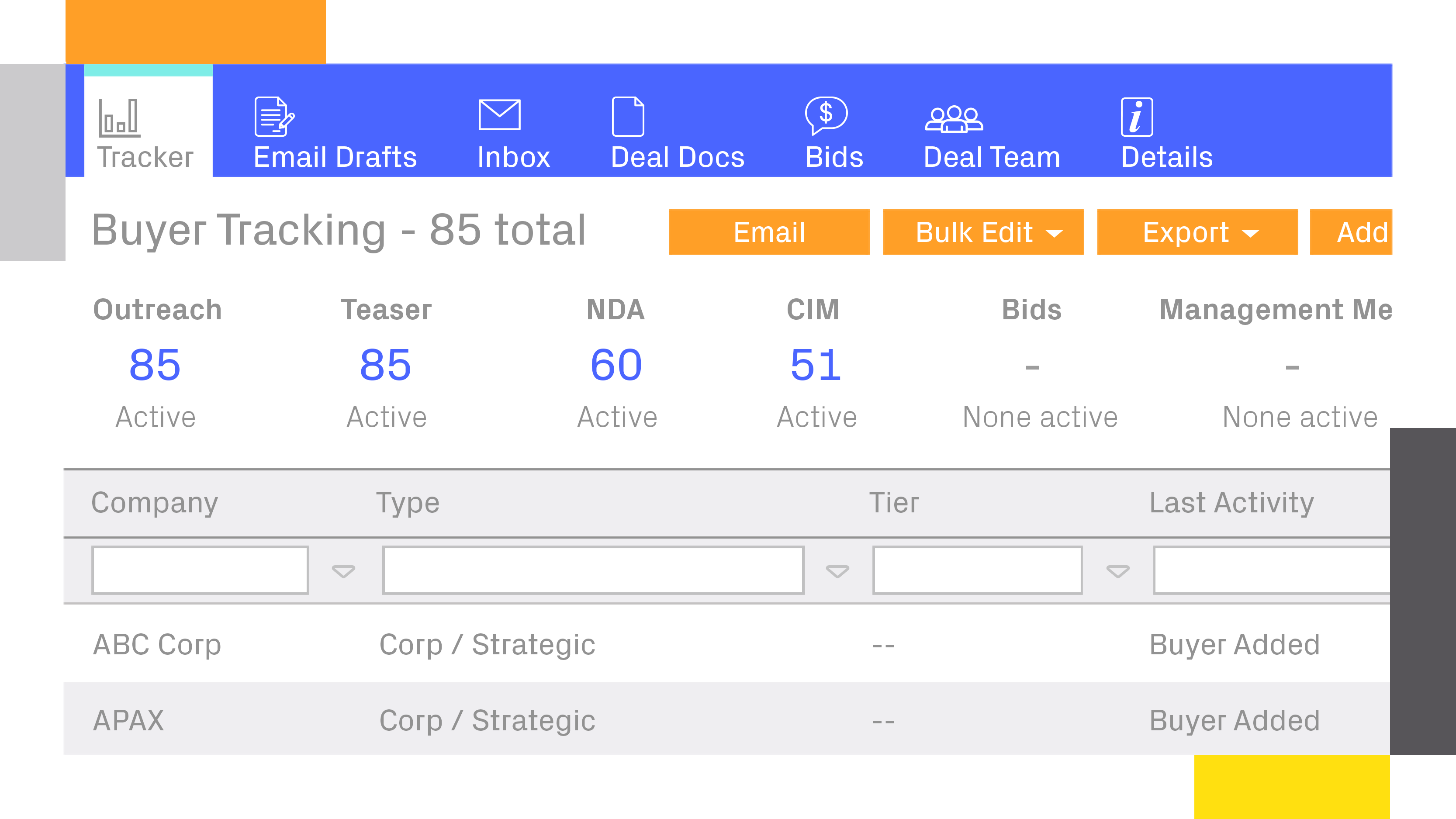 Datasite Outreach Software - 1