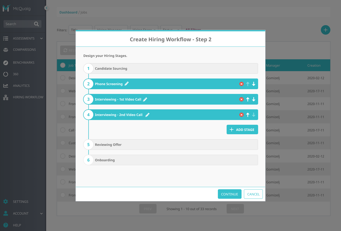 Create Your Own Custom Hiring Stages