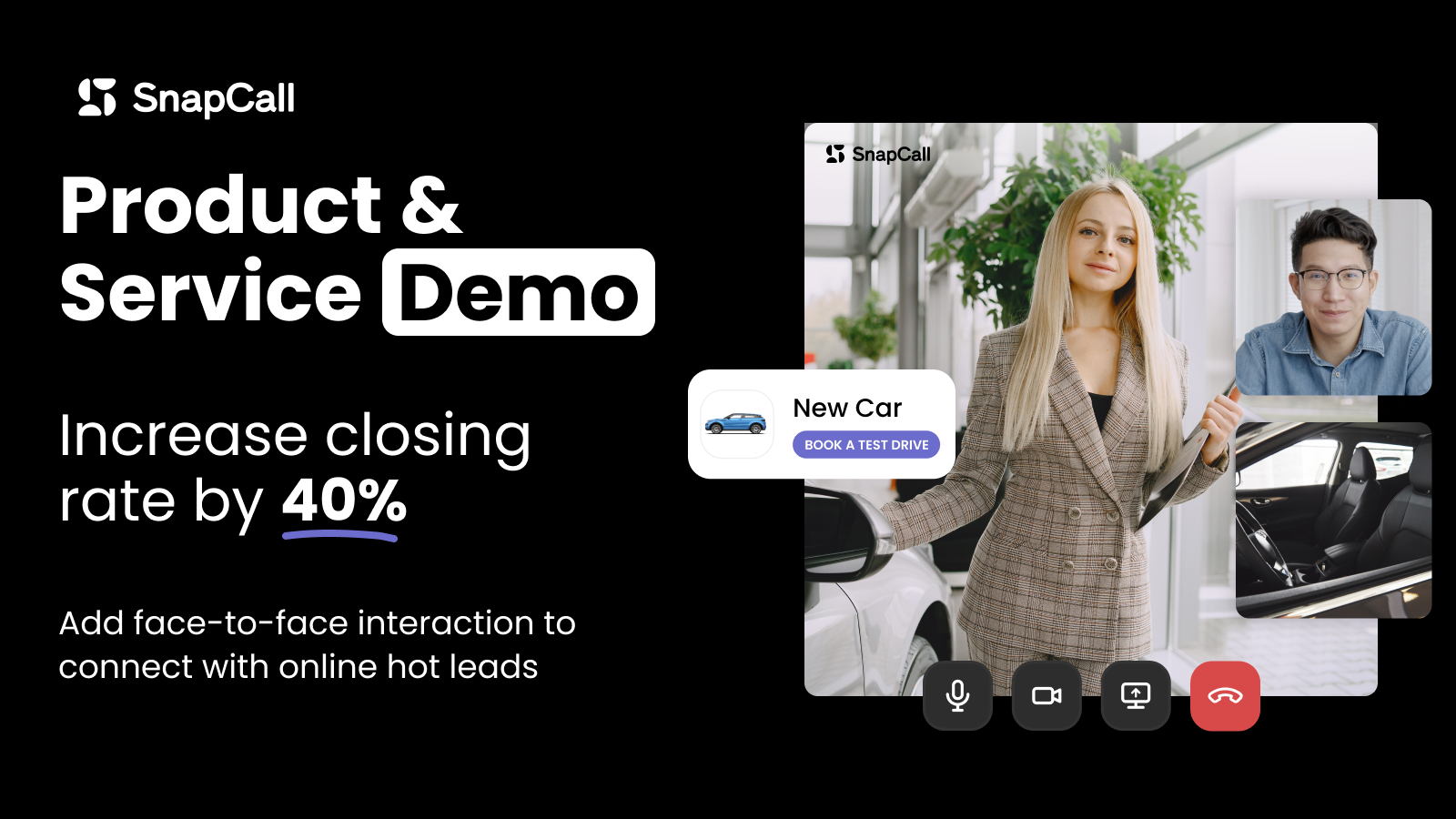 Product & Service DEMO: increase closing rate by 40%