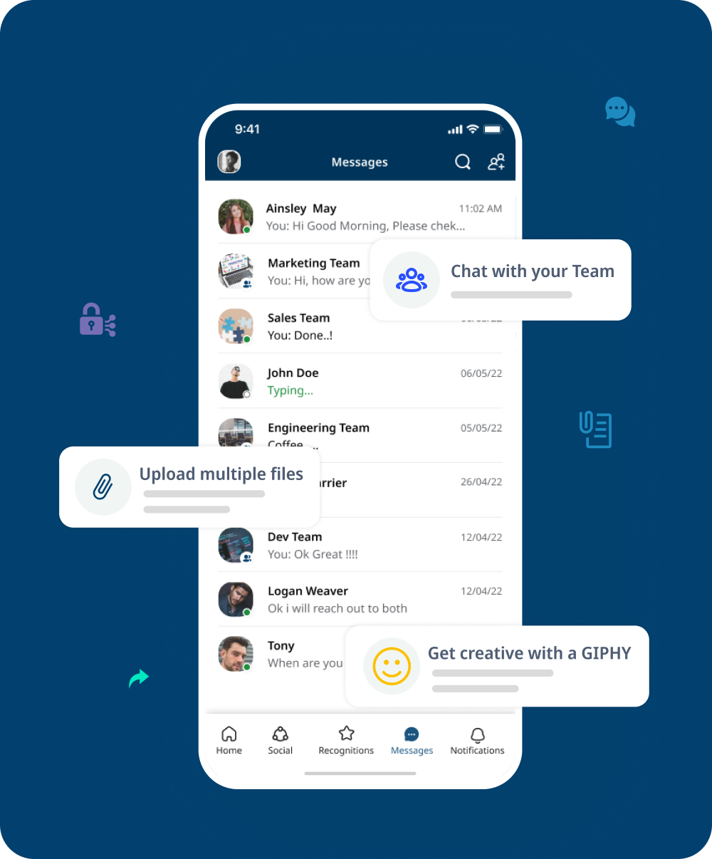 HubEngage Software - Deploy your secure team communication apps for individual and group messaging. Get full control and own all your data. Integrate with your internal systems and SSO.