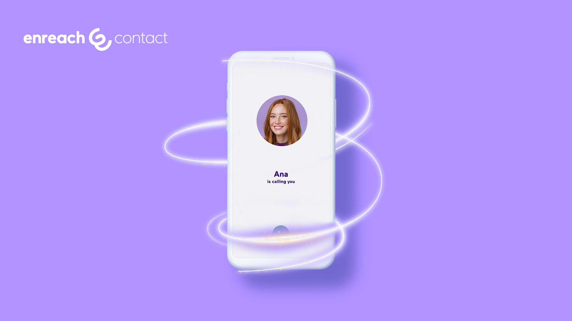 Enreach Contact screenshot: Emite y recibe llamadas de la centralita virtual desde el móvil de forma nativa, sin apps y sin necesidad de utilizar Internet con Enreach Contact