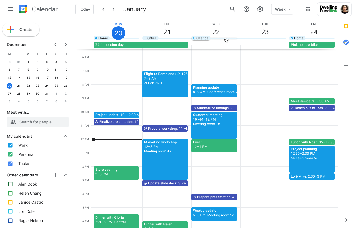 Google Calendar Software - 4