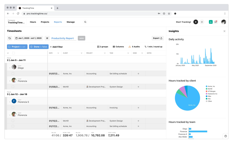 TrackingTime Software - 5