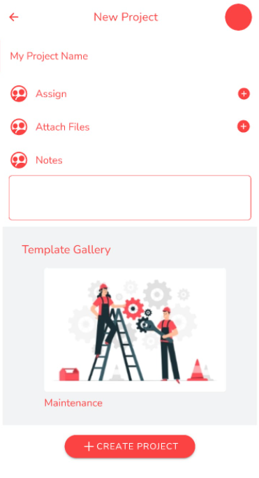Zace screenshot: Add New Project
