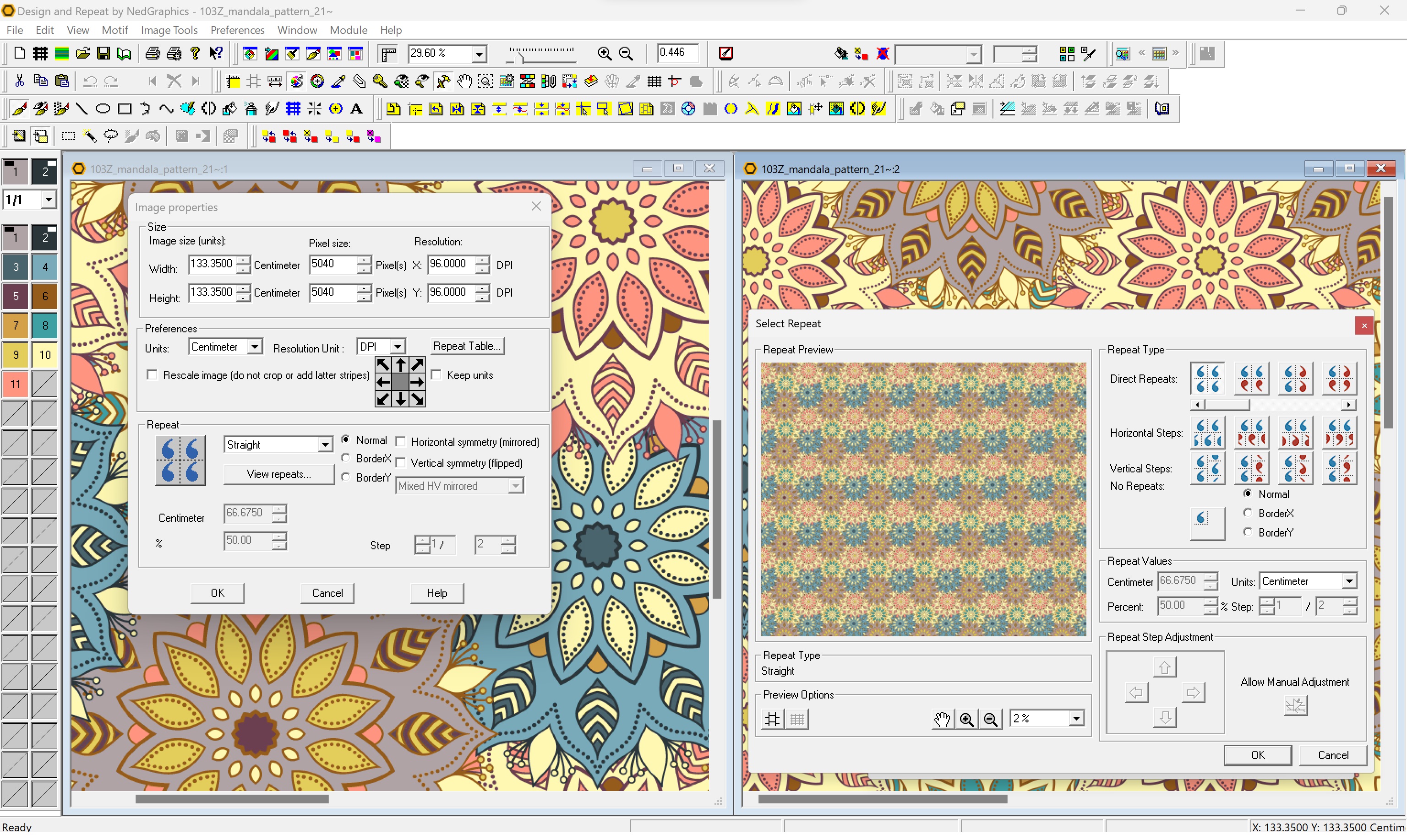 With Design & Repeat by NedGraphics, design from scratch or edit scanned artwork and fabrics with our easy to use, advanced CAD fabric design software. 