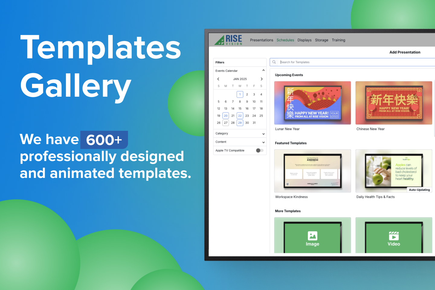 Rise Vision Software - 3