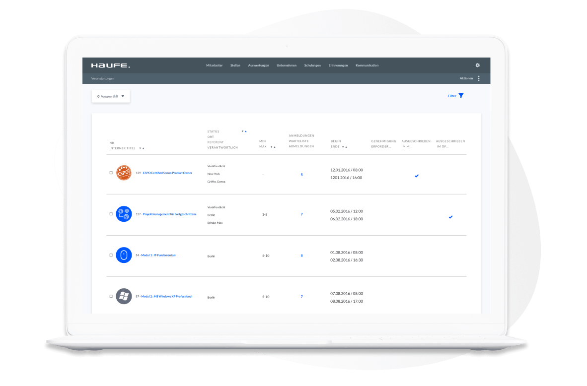 Haufe Lernmanagement Software - 1