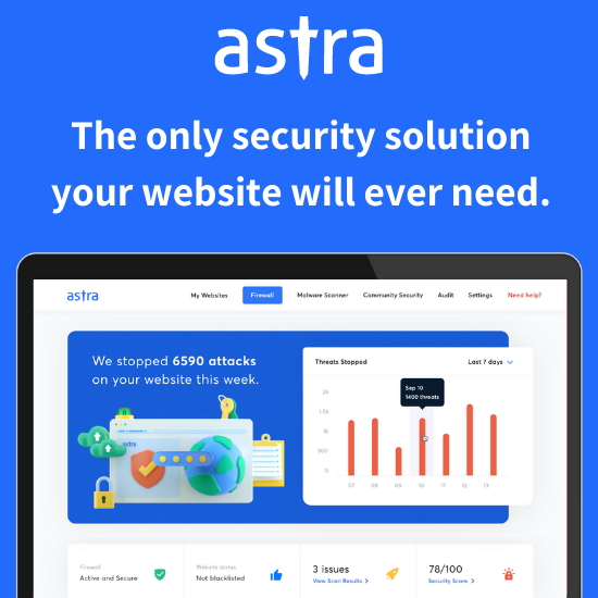 Astra Security Software - 1