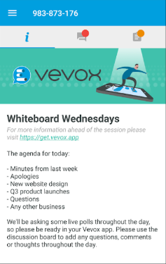 Vevox Software - Vevox events