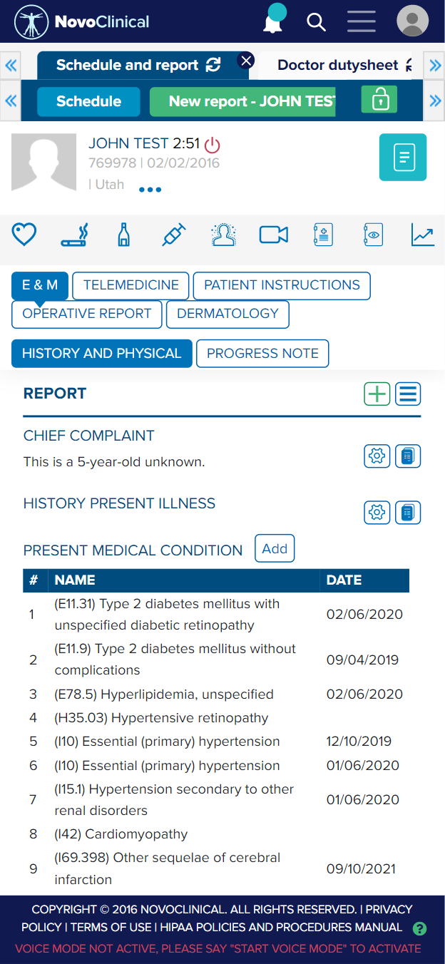 NovoClinical Software - 4