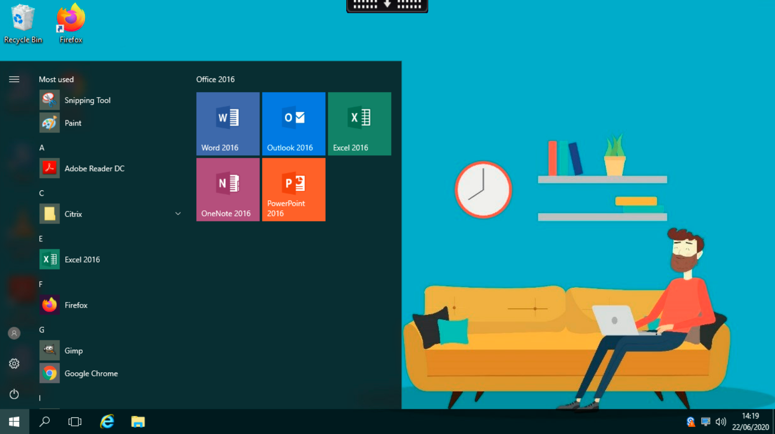 FastDesk interface