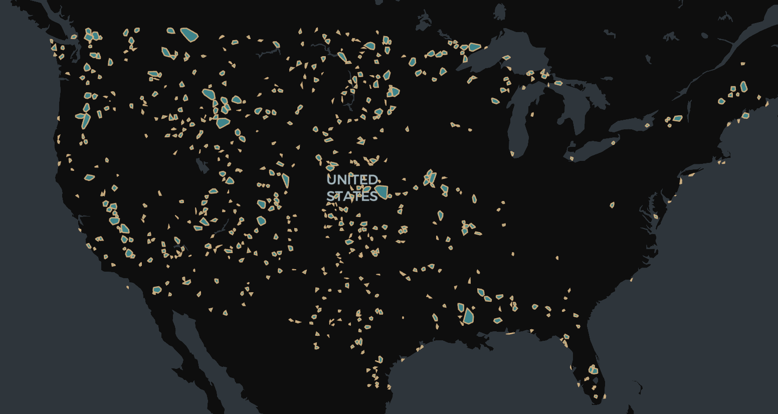 Wherobots Cloud screenshot: Wherobots Cloud isochrones