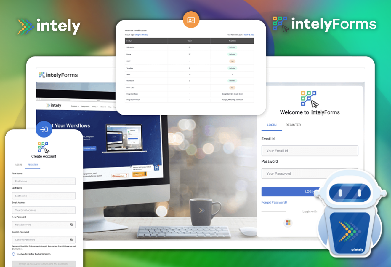 Intely screenshot: Custom Forms that Put Your Workflows on Auto-Pilot