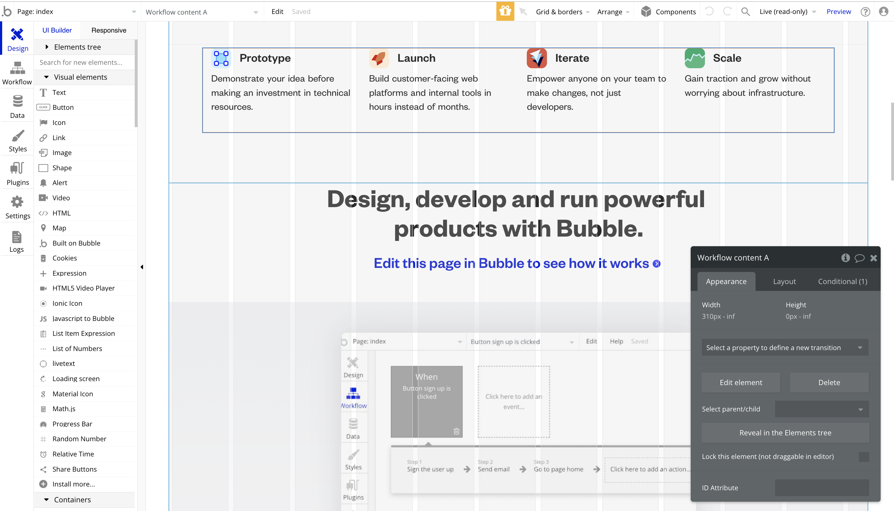 Bubble.io Database and Scalable Codeless Backend For Your App