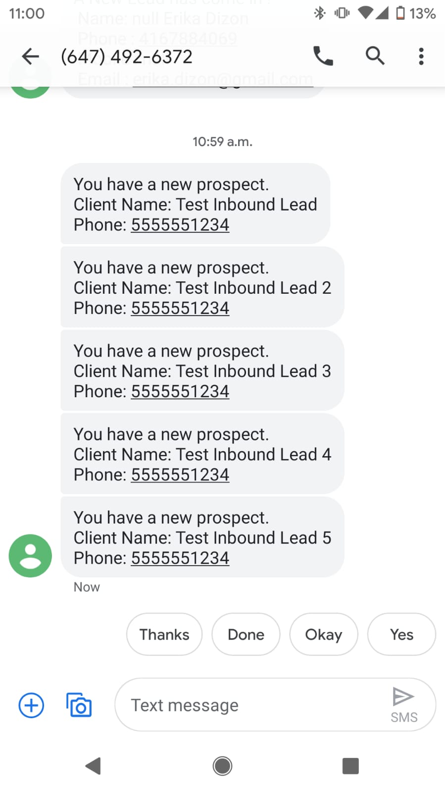 BluInsurance agent notification
