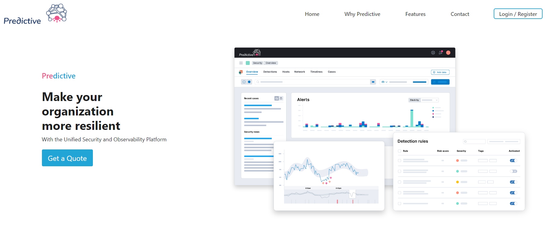 Predictive screenshot: HomePage