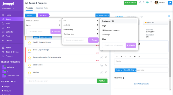 Jumppl project management