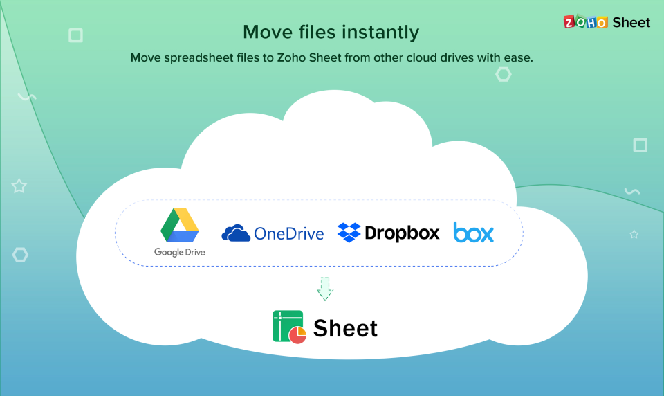 Zoho Sheet Software - 3