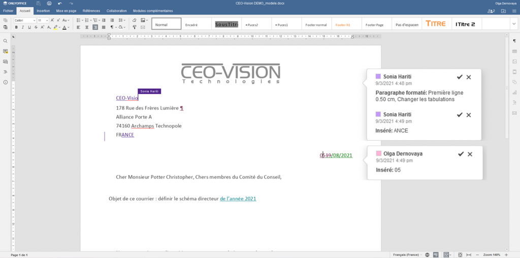 GoFAST screenshot: GoFAST comments