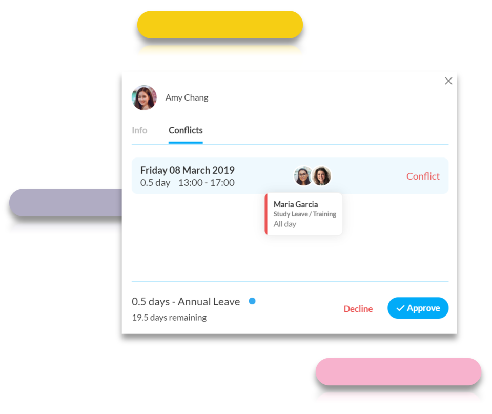 Leave Dates Software - 3