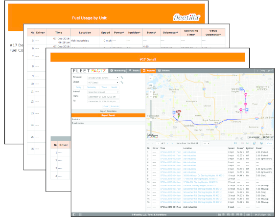 Fleetilla Trailer Tracking Solution Software - 3