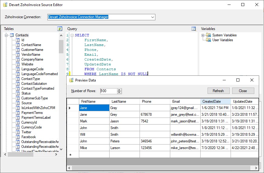 SSIS Data Flow Components for Zoho Invoice Pricing, Alternatives & More ...