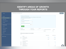 Sunrise Software - Identify areas of growth through your reports.