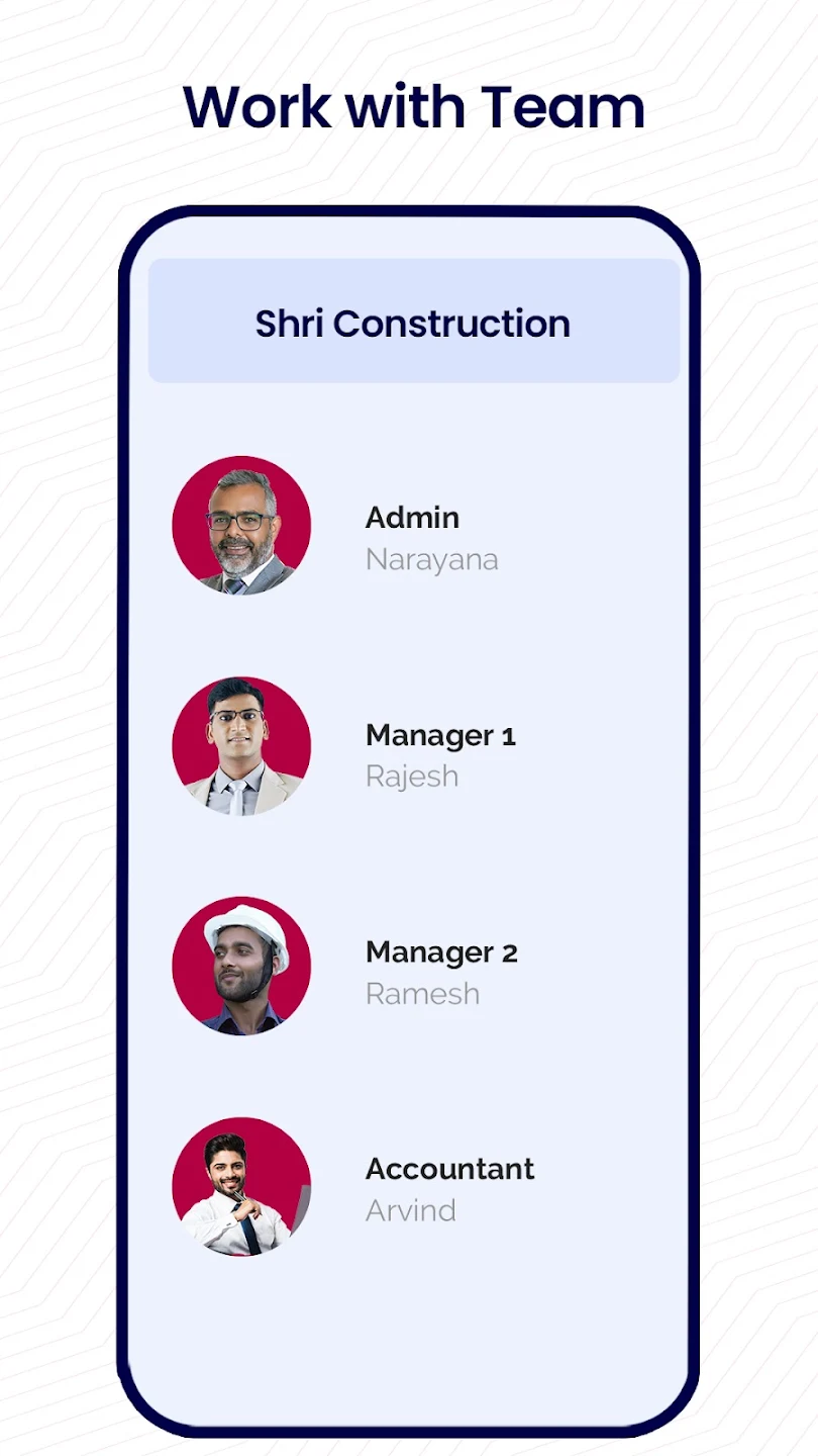 Onsite screenshot: Onsite team details