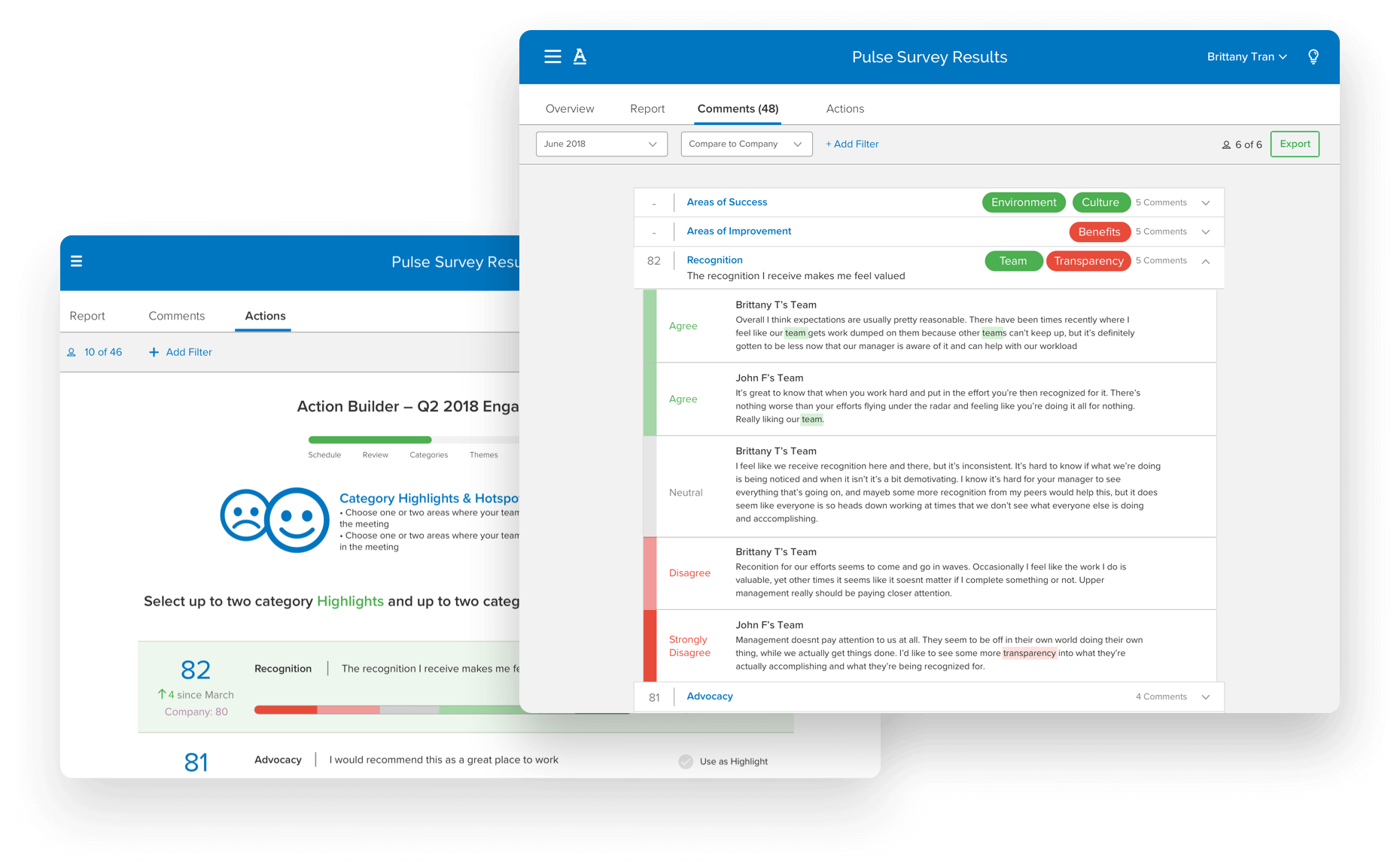 Achievers Software - Feedback